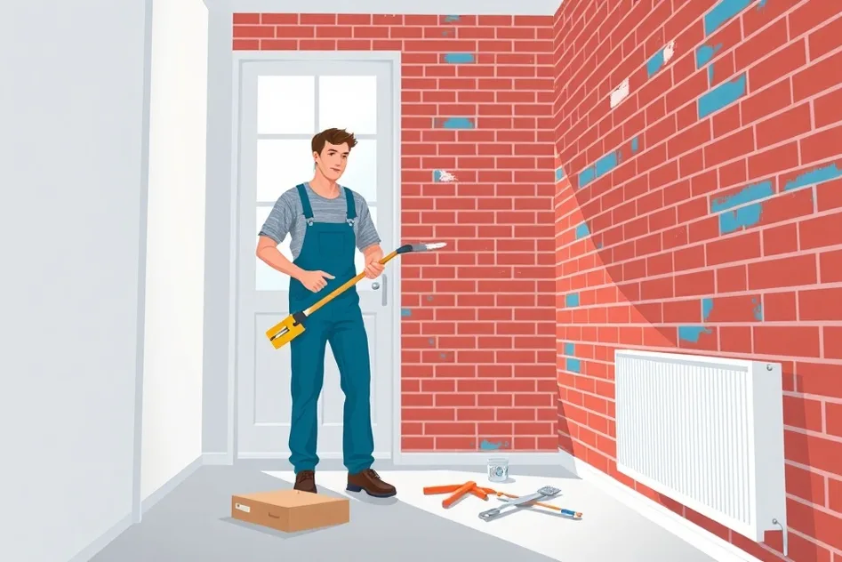 Intérieur rénové après travaux de peinture à Herblay-sur-Seine